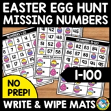 EASTER EGG MATH ACTIVITY APRIL MATS WRITE THE MISSING NUMB
