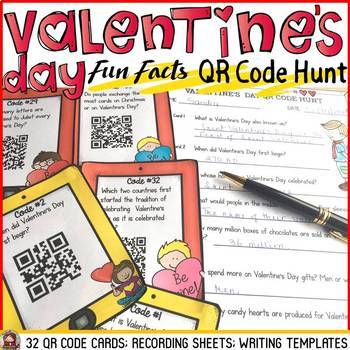 Preview of VALENTINE'S DAY: QR CODE HUNT