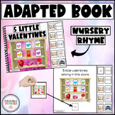 VALENTINE'S DAY Song Adapted Book - Valentine nursery rhym