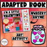 VALENTINE'S DAY Song Adapted Book - Valentine nursery rhym