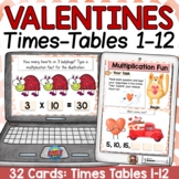 VALENTINE'S DAY THEME ACTIVITY: MULTIPLICATION (TIMES TABL