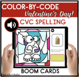 VALENTINE'S DIGITAL CVC COLOR BY CODE