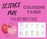 VALENTINE'S Day Science Coloring Pages PUNS