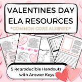 VALENTINES DAY | MIDDLE SCHOOL ELA RESOURCES