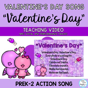 Preview of Valentine's Day Song: "Valentine's Day" for Music Program or Choir