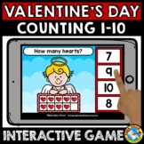 VALENTINES DAY TEN FRAME MATH BOOM CARD FEBRUARY ACTIVITY 