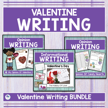 Preview of Valentine Non Fiction Opinion Writing Digital Distance Learning Google Slides