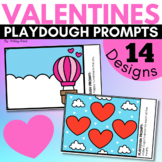 VALENTINES PLAYDOH Mats | Playdough Prompts
