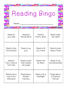 VALENTINES READING BINGO by Child Centered Chicks | TPT