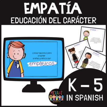 Preview of VALOR DE LA EMPATÍA. Educación del Carácter K-5 (En español)