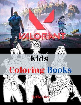 Preview of VALORANT: Printable Coloring Book