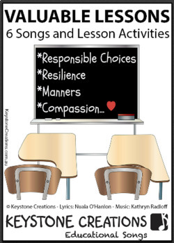 Preview of 6 CURRICULUM-ALIGNED SONGS & LESSON MATERIALS