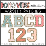 VARSITY PATCH BULLETIN BOARD LETTERS Boho Collection - Gli
