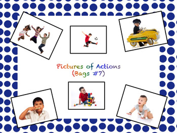 Preview of VB Assessment Kit - PPT for 50 Actions - Autism / ABA