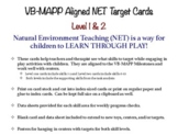 VB-MAPP Aligned Play-Based NET Cards, Posters, and Data Sh
