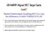 VB-MAPP Aligned Play-Based Natural Environment Teaching Ta