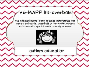 Preview of VB-MAPP Intraverbals/Adapted Book for Autism