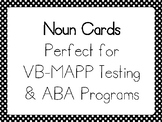 VB-MAPP Noun Tacting & Non-Identical Matching Cards
