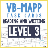 VB-MAPP Task Cards: Reading & Writing Level 3
