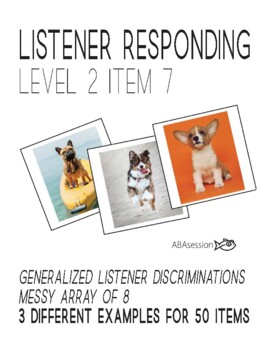 Preview of (Listener Responding 7M) Generalized Listener Discriminations
