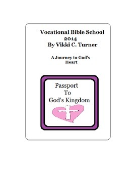Preview of VBS Activity Booklet - Vocational Bible School