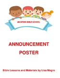 VBS Announcement Poster - Let the Kids know that VBS is al