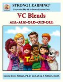 VC BLENDS ALL,ALK,OLD,OLT,OLL-10-Lesson Practice Pack-Phon