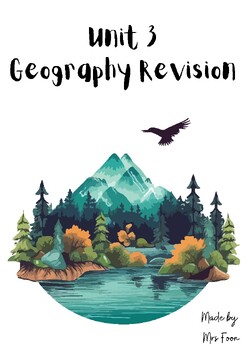 Preview of VCAA VCE Geography Unit 3 Revision