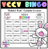 VCCV - Rabbit Rule - Syllable Bingo