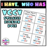 VCCV Syllable Division Rule (The Rabbit Rule) - I Have, Wh