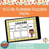VCCVe Syllable Puzzle Boom Cards