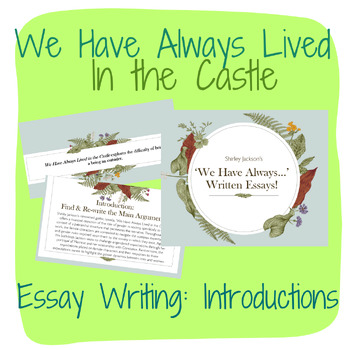 we have always lived in the castle essay questions