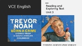 VCE English Born a Crime Trevor Noah Context, social and c