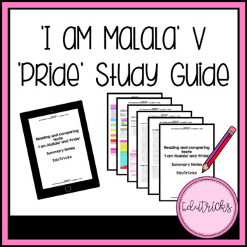 comparative essay i am malala and pride