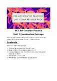 VCE Unit 1 Art Creative Practice Exam Revision Pack