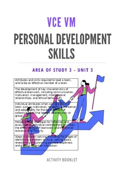 Preview of VCE VM - Personal Development Skills - Workbook - Unit 3 Area of Study 3