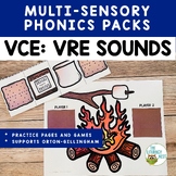 VCE and VRE Sounds Orton-Gillingham Activities 