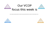 VCOP weekly focus display