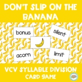 VCV Syllable Division Game with closed and open syllables