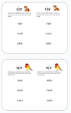 VCV Syllable Division Notes Orton Gillingham