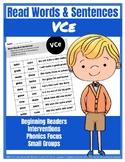 VCe Read Words & Sentences