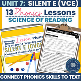 VCe Silent e - Phonics Intervention, Lesson Plans, Activit