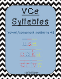 VCe Syllables: Vowel/ Consonant Patterns #2