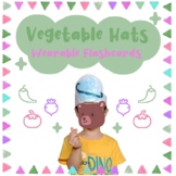 VEGETABLE HATS - Wearable Flashcards - No Prep Craft