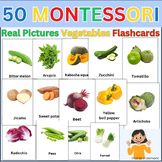 VEGETABLES 50 Real Picture Flashcards. Learning Educationa