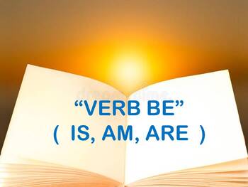 Preview of VERB BE ( IS, AM, ARE)