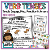 VERB TENSES | Worksheets | Activity | Game | Anchor Chart 