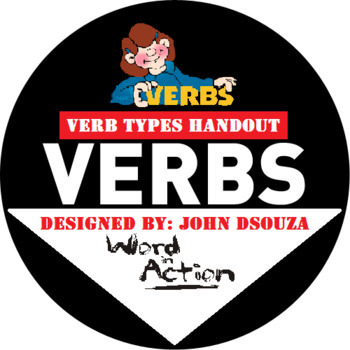 Preview of VERB TYPES: SCAFFOLDING NOTES - 6 HANDOUTS
