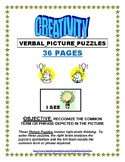 VERBAL PICTURE PUZZLES-CREATIVITY