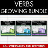 VERBS - Growing bundle of worksheets and activities